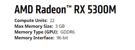 AMD GPU RX-5300MԿô?AMD GPU RX-5300MԿϸ