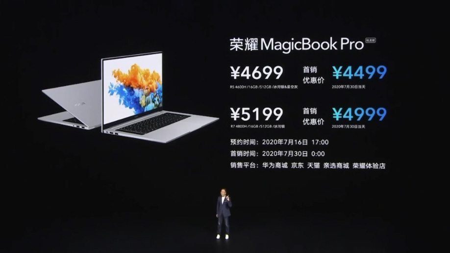 7 4800Hᱡ ҫ MagicBook Pro  2020 ȫ