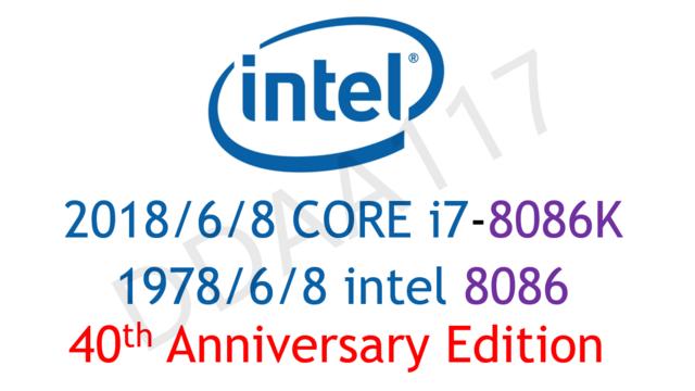 i7-8086Kô Inteli7 8086K棡